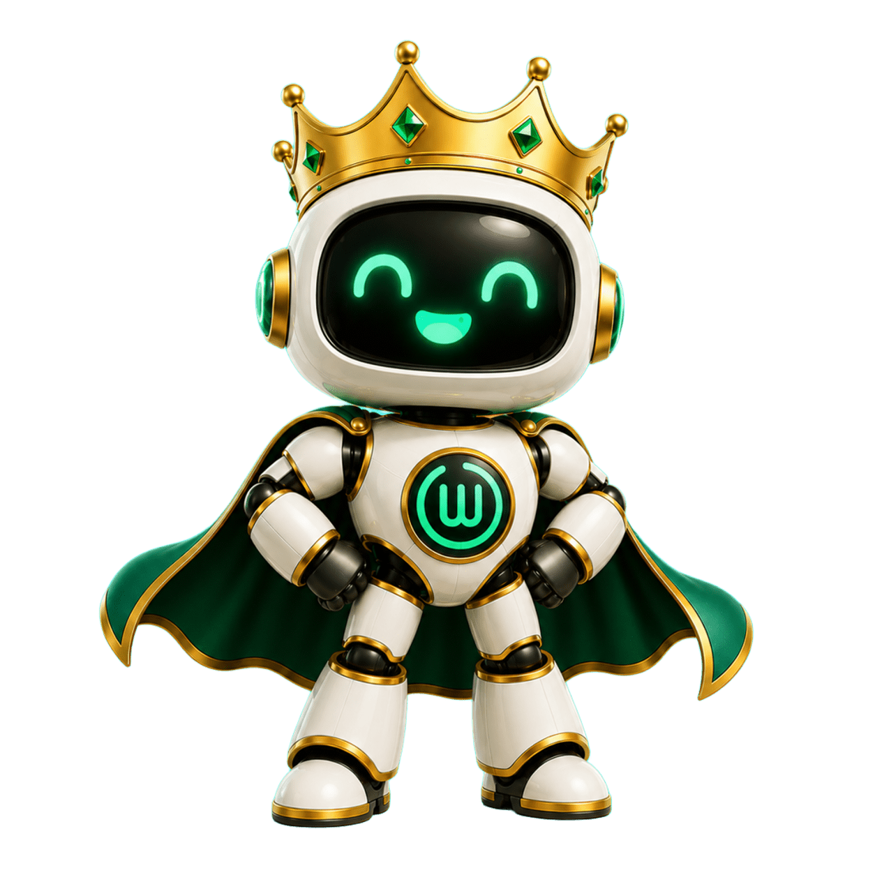 Maskot robot WHAPI